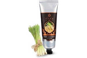 Panu Natural Crema Piedi Alla Citronella - Crema Ricca Molto Secchi - Cura Intensiva Per I Piedi Dalla Thailandia - Efficace Contro I Calli - Premium - Balsamo Per I Piedi Vegano 80Ml