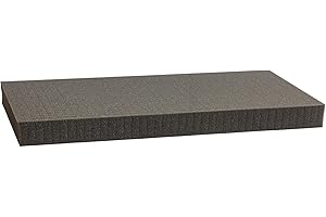 Feldherr 1000 mm x 500 mm x 40 mm dés de Mousse prédécoupé/Pré-cubé mousses de Rangement - la Grille Largeur 15 mm