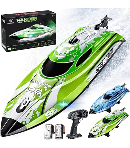 Bateau Télécommandé Pour Piscines Et Lacs, Cadeau De Bateau Bateau Télécommandé Pour Piscines Et Lacs, Cadeau De Bateau