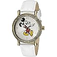 Disney Women's W001871 Mickey Mouse Analog Display Analog Quartz White Watch
