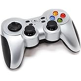 Logitech F710 Kablosuz Gamepad, 2.4 GHz Kablosuz Bağlantı &Ouml;zelliği, &Ccedil;ift Titreşimli Bildirim Motoru, 4 D&uuml;ğmeli Hassas D-Pad, 