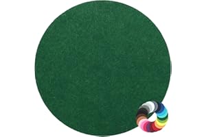 ‎BIASTO BIASTO Filzuntersetzer Rund 25cm in tannengrün (HF009); Farbauswahl & Größenwahl; Untersetzer Gläser; Für Getränke, Tassen, Blumentöpfe, Vasen, Tisch, Bar, Wohnung, Tisch-Deko