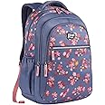 Gear Floral 38L Large Water Resistant School Bag