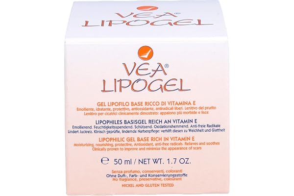 Hulka Vea Lipogel Gel lipofílico a base de vitamina E, 50 ML
