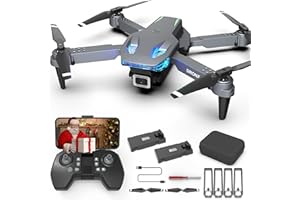 Wipkviey T28 Drone con Telecamera 1080P HD-Droni Professionale per Bambini e Principianti, con Video WiFi Live Quadcopter RC con 2 Batterie, Giocattolo per Ragazze e Ragazzi