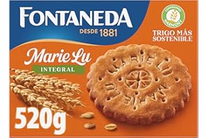 Fontaneda MarieLu Integral Galletas, 65% de Cereales, Fuente de Fibra, 520 g