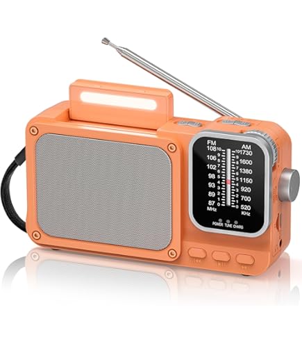 Radio AM FM,Lecteur Audio MP3 - Haut-Parleur Avec Écran LED Pour Musique, Bureau, Voyage Ou Ordinateur