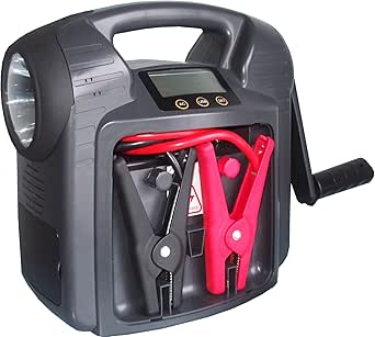 ladegerät mit kurbel