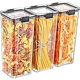 Deconox Akrilik Kilitli Kare Saklama Kabı 1800ml 3 Adet, 1800ml 3'l&uuml; Kilitli Saklama Kabı (3 ADET 1800ML)