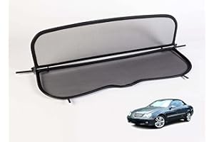 TIEF TECH Wind Deflector for Mercedes CLK A209 | 2003-2010 | Wind Blocker