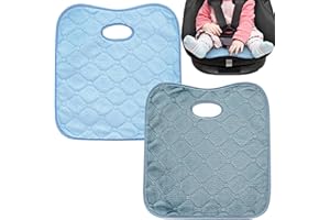 ZQSFPK 2 PCS Baby Car Seat Protectors, Waterproof Car Seat Protectors Pushchair Liner, Potty Training Pad Car Seat Liner, for Toddler Potty Training