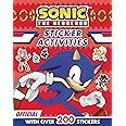 Sonic the Hedgehog Sticker Activities Book: Sticker-Filled Puzzles and Activities Perfect For All Sonic Fans. It Includes 6 Pages of Stickers.
