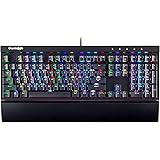 Cosmic Byte CB-GK-29 Black Eye PRO Wired Per Key RGB Mechanical Keyboard with Software and Outemu Blue Switches (Black)