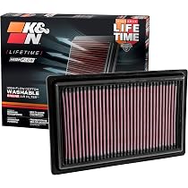 Filtre à Air K&N 33-2070 Haute Performance - Lavable Et Réutilisable Pour BMW X3 Z4 520i 525i Etc.