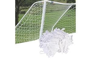 Jadeshay Fußballtornetz, Fußballtor Netz 3m x 2m Fußball Tor Net Polypropylenfaser Ersatznetz für Fußballtor Sportspiel-Trainingstools