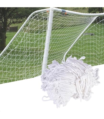 Filet De Sécurité Football WISEEK - Nylon Résistant 3x6m/9m/12,2m - Pour Jardin, Entraînement