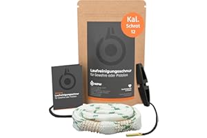 WPW Laufreinigungsschnur, Kaliber 12, Kaliber 16 & Kaliber 20 Schrotflinten, Shotgun Laufreinigung für Langwaffen