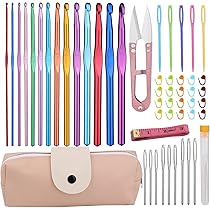 Set 4 Uncinetti Ergonomici Con Manico In Silicone - Per Principianti E Esperte - Foto 10