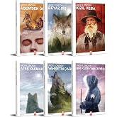 Jack London Classic Novels Set, 6 Books - White Fang, The Red Plague, Before Adam, Lighting Fire, The Age of Brutality, A Northern Adventure