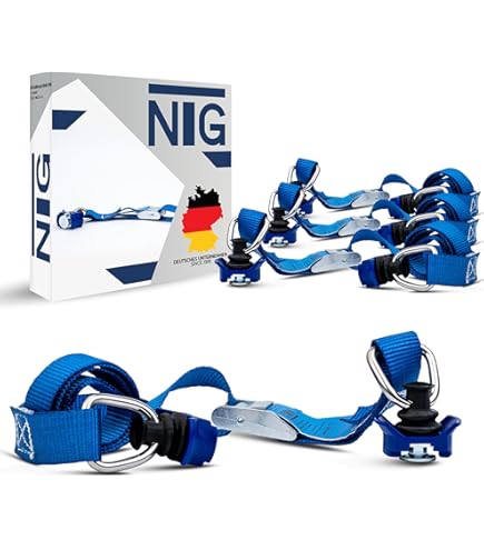 Set Di Cinghie Di Tensione Da 700 Kg A 4 Pezzi HBM - Foto 7