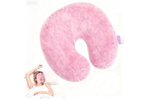 ICHOWHO Sinus Relief Eye Mask - Face Heating Mask for Sinus Migraine Relief, Warm Cold Compress Sinus Pillow, Natural Reusable Relief for Dry Eyes, Migraines, Headache, Sinus Pressure and Relaxation (Pink)