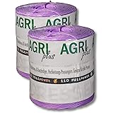 18 kg = 1 Doppelpack Pressengarn Erntegarn Bindegarn für Quaderballen FULL POWER 110 m/kg