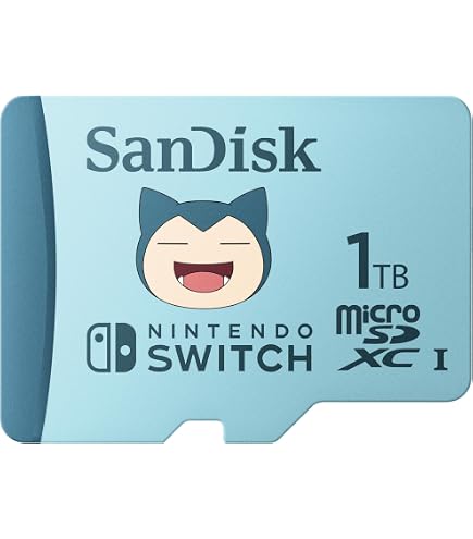 SanDisk 1TB Nintendo MicroSDXC UHS-I card for Nintendo Switch