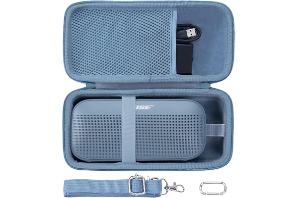 co2CREA Dur Étui de Voyage Rigide Housse Cas pour Bose SoundLink Flex (2nd Gen)/Flex Bluetooth Speaker(boîte Seule,Case Only)