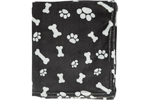 TRIXIE Manta Kenny, Felpa, 150 × 100 cm, Gris