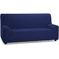 Martina Home Tunez Elastischer Ohrensesselbezug In Blau – Jacquard-Stoff, Dehnbar & Waschbar