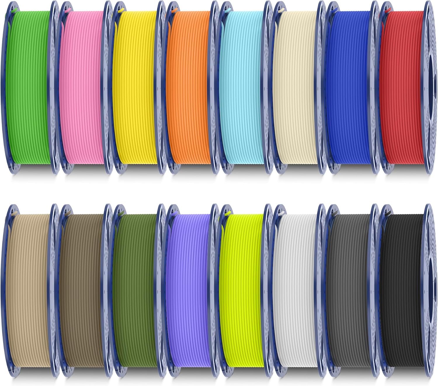 Avis d'Expert & Test Approfondi : SUNLU Filamento PLA mate de 16 colores multic (Sélection)