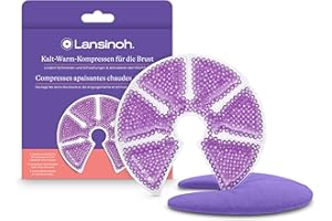 Lansinoh Therapearl 3-in-1 Breast Therapy for Breastfeeding mums, hot and cold therapy, helps relieve engorgement, mastitis and plugged ducts, reusable