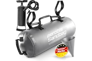 aerobis® viktpåse – upp till 30 kg sandväska, individuellt anpassningsbar | Instabil styrketräning – högkvalitativ och extremt hållbar sandsäck, powerbag