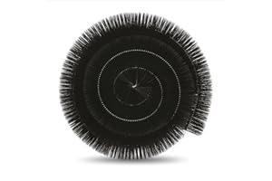 OPTIMAL PRODUCTS Gutter Brush Leaf Guard Protection Highest Best 100mm X 4 Meters (1x Roll 4M)