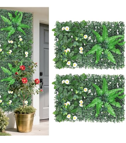 Tapis Mousse Pelouse Artificielle 100x100 Cm - Fond Vert Bryophyte, Décoration Murale Ou Sol, Réaliste