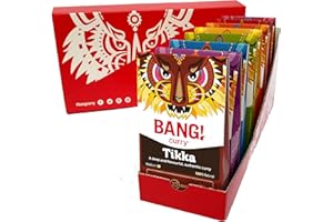 BANG CURRY Spices gift set - 32 servings | Authentic Rubs, Curry Sauce Spices for Cooking | BBQ Gifts for Men |Herbs, Spices & Seasonings | Christmas Cooking Gifts for Men and Women |100% Gluten and Dairy Free