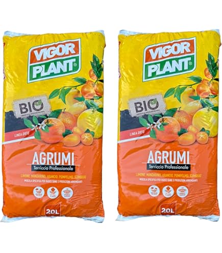 Terriccio Per Agrumi 20 Lt - Substrato Specifico Con Torba E Nutrienti - Foto 5