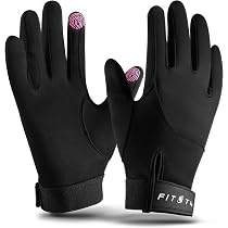 FitsT4 Sports Damen Reithandschuhe Winter Unisex Grip Reiter Handschuhe