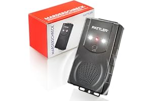 ‎PATTLER PATTLER® Marderschreck mobil mit Blitzlicht I Marderschreck Auto Batteriebetrieben I Effektive Abwehr mit Ultraschall & Blitzlicht I Dauerhafter Marderschutz für Auto, Dachboden, Haus, Garten.