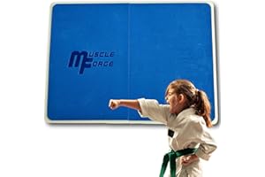 ‎MUSCLEFORGE MuscleForge® Brechbrett für Kampfsport, Bruchtestbretter Taekwondo Karate MMA, Schlagbrett, Schaumstoff bedeckt Boxbrett für Erwachsene & Kinder, Taekwondo Breaking Boards