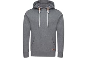 riverso Hoodie Herren Regular Fit RIVLuca Kapuzenpullover Pullover Sweatshirt Streetwear Grau Grün Blau Schwarz S M L XL 2XL 3XL 4XL 5XL