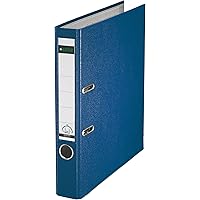 Leitz 10155035 Qualitäts-Ordner (Plastik-Cover, A4, 5,2 cm Rückenbreite) blau