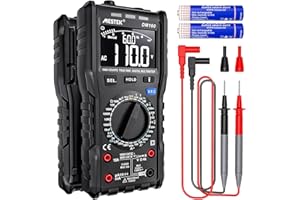 Multimetro Digitale Tester di Tensione MESTEK AC DC Corrente Anti-bruciatura Con Inversa VA NCV VFC Amp Volt Ohm Hz Diodo Resistenza Frequenza Capacitanza 9999 Conteggi