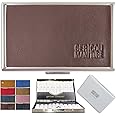GC Edelmetall Case compatible with Iqos 3 Heets Duo Iluma one Terea case with genuine leather, Choco Brown