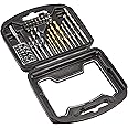 amazon basics Multi-Bits Set for Drill & Driver Accessory Kit, 32 Pieces, Metal, Straight