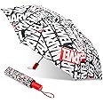 Marvel Adults Kids Umbrella - Folding Telescopic Umbrella, Easy to Open and Close - Lightweight for Travel, School