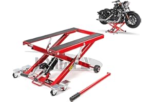 JOMAFA ELEVADOR HIDRAULICO MOTOS Y QUADS/ATV 500KG PLATAFORMA DE ELEVACION PARA MOTOCICLETAS