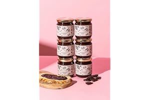 KoRo - Crema spalmabile al cioccolato fondente bio 6 x 400 g - Con cioccolato fondente finissimo - Gusto dolce-aromatico - Crema spalmabile vegana