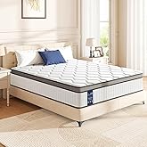 BedStory Hybrid Mattress 90 x 190 cm, Pocket Springs, Height 31 cm, Ergonomic + High Breathability