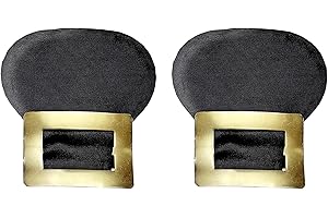 W WIDMANN MILANO Party Fashion 00082 - Schuhschnallen, aus Metall, Zubehör für Schuhe, 18. und 19. Jahrhundert, Vampir, Karneval, Mottoparty, Halloween